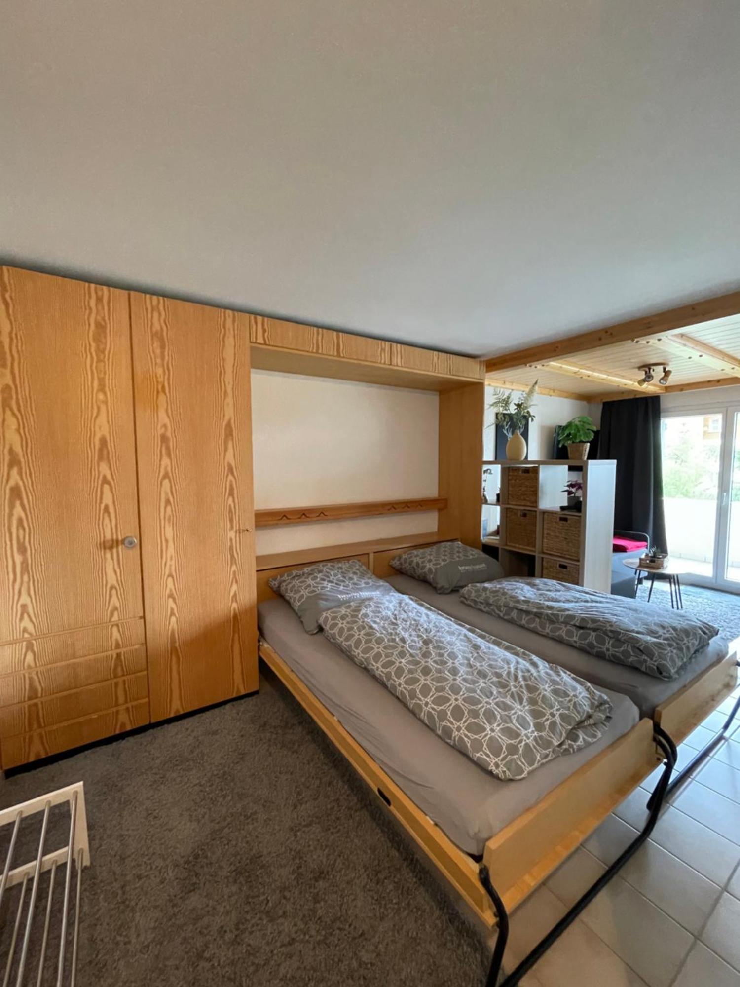 Ferienwohnung Gemmiblick Leukerbad Oda fotoğraf
