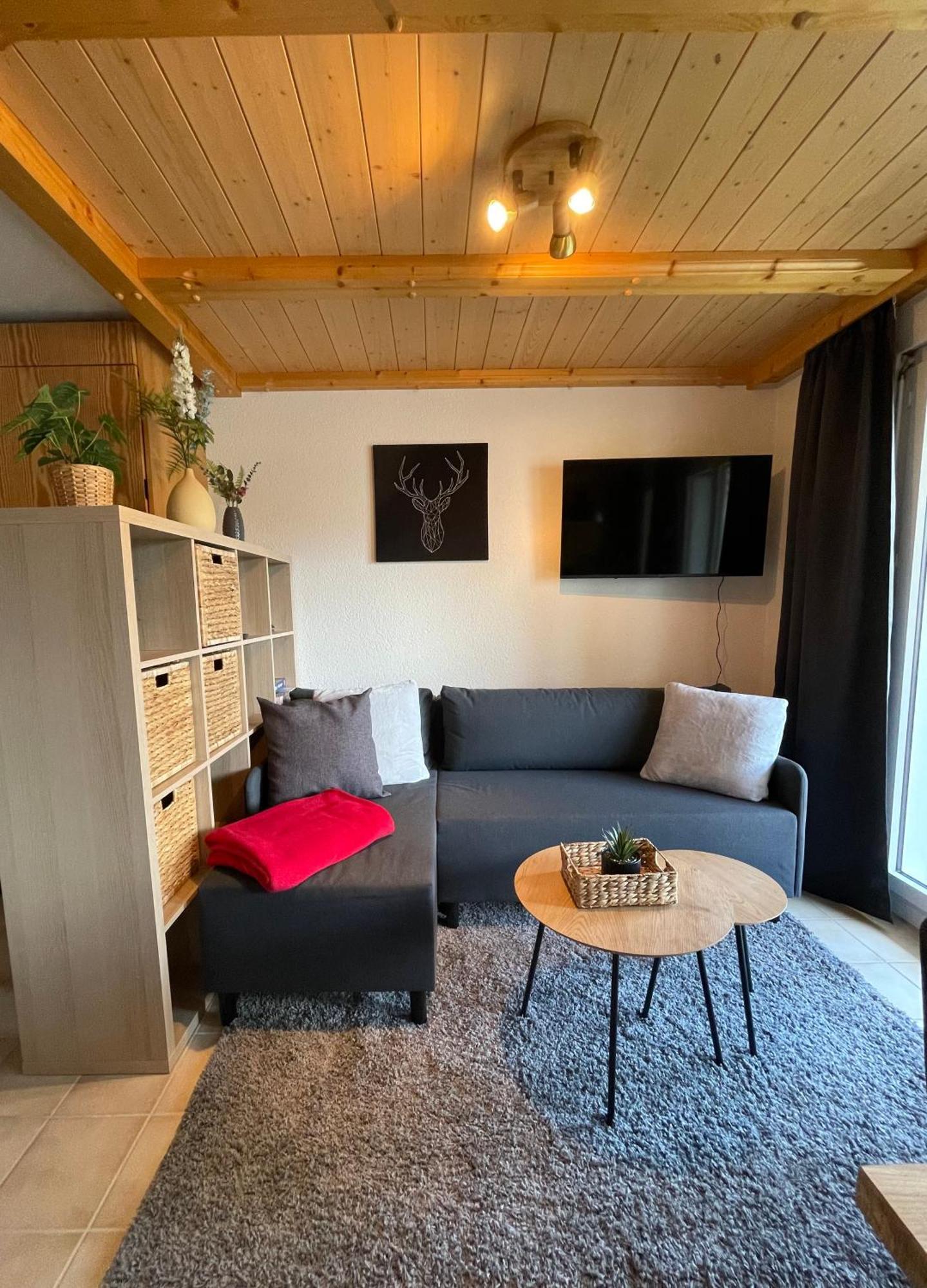 Ferienwohnung Gemmiblick Leukerbad Dış mekan fotoğraf